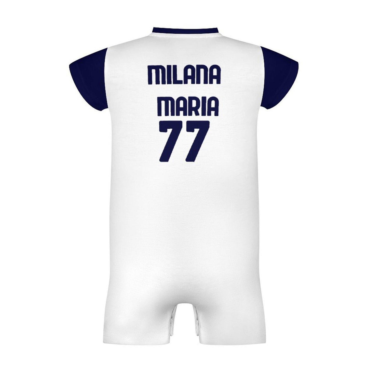 Napoli Away Cotton Short Sleeve Baby Bodysuit Romper