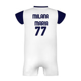 Napoli Away Cotton Short Sleeve Baby Bodysuit Romper