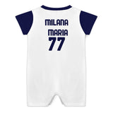 Napoli Away Cotton Short Sleeve Baby Bodysuit Romper