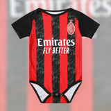 Baby Bodysuit Ac Milan Home Kit 2025/26