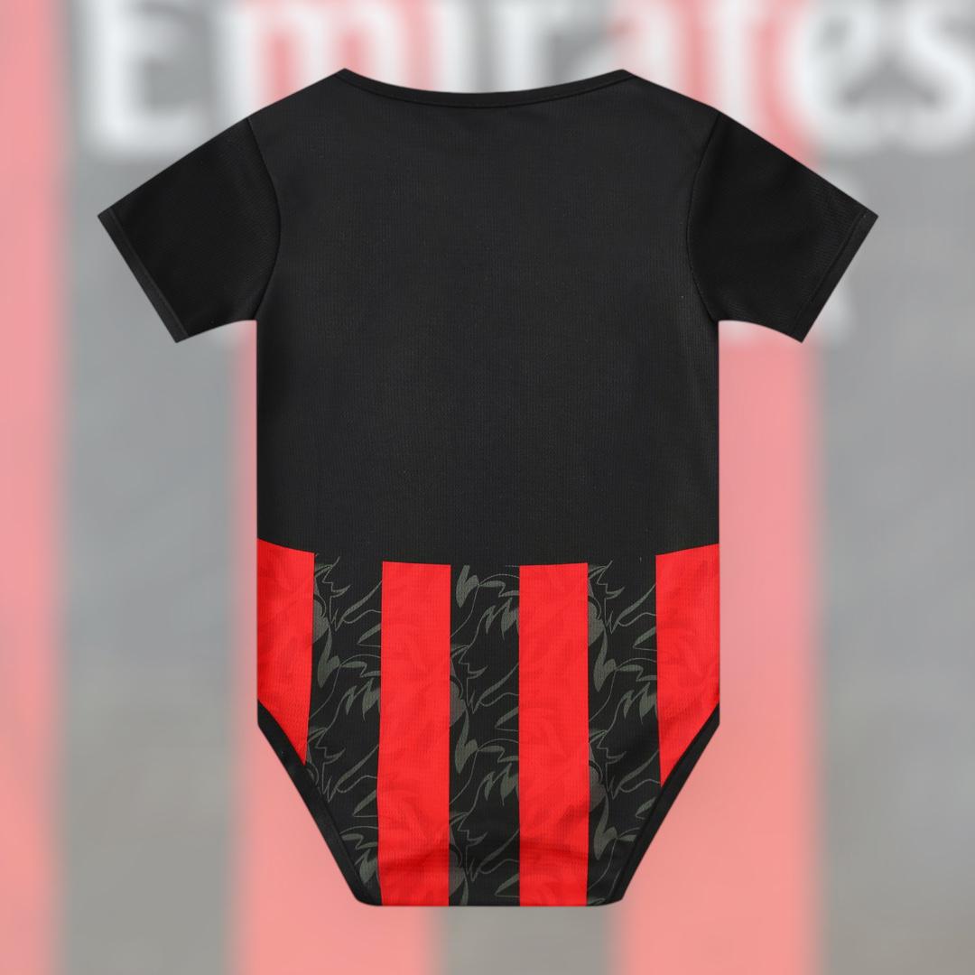 Baby Bodysuit Ac Milan Home Kit 2025/26