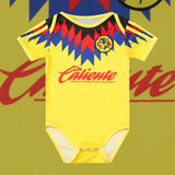 Club América Baby Bodysuit / Baby Jersey  Home Kit 2025/26  Liga MX - Bebe Jumpsuit  Regalo Bebé Soccer Gift