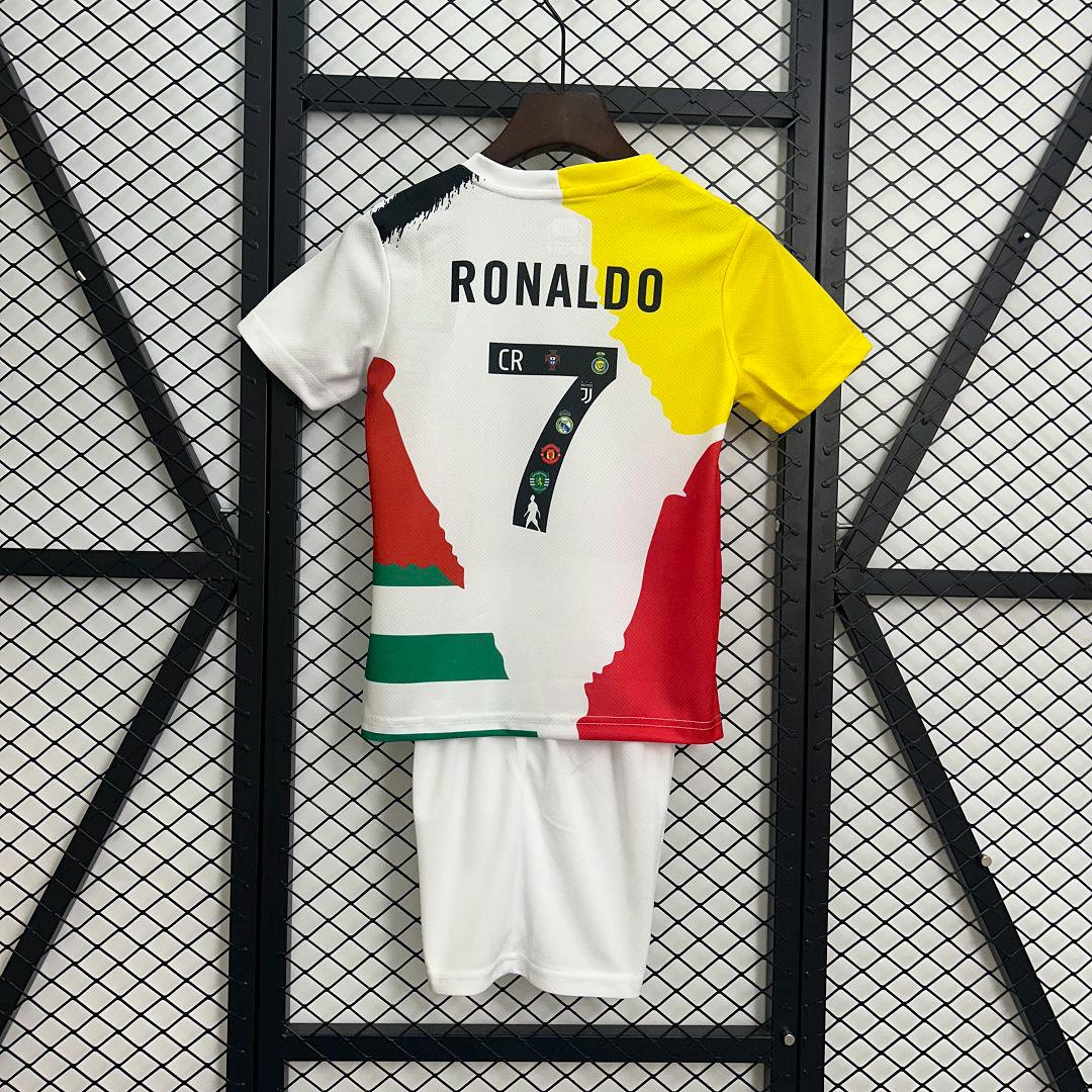 Cristiano Ronaldo Career Exclusive Edition Kit Jersey T-shirt | for Kid