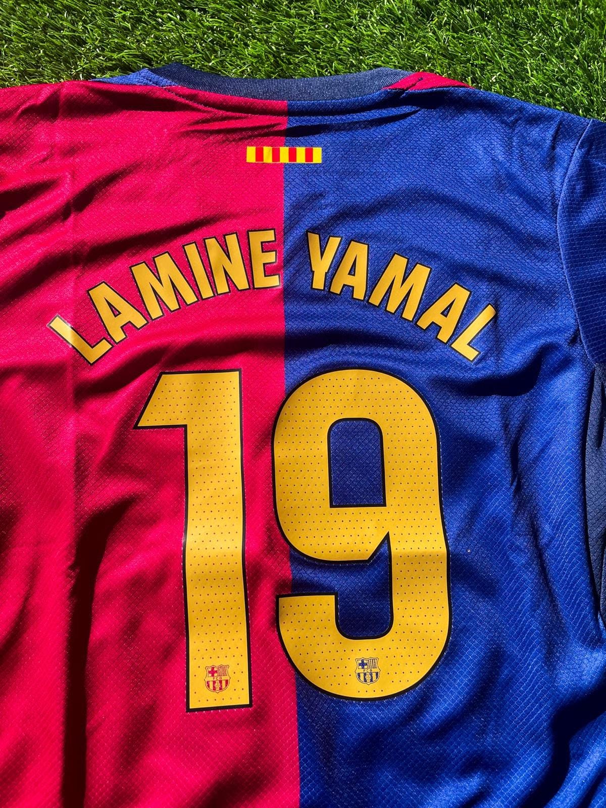 Kid's Uniform Lamine Yamal Kids Jersey | Football Uniform | Short for Boys | Girls,Barcelona Yamal #19,Jersey and Shorts,Barcelona Yamal #19