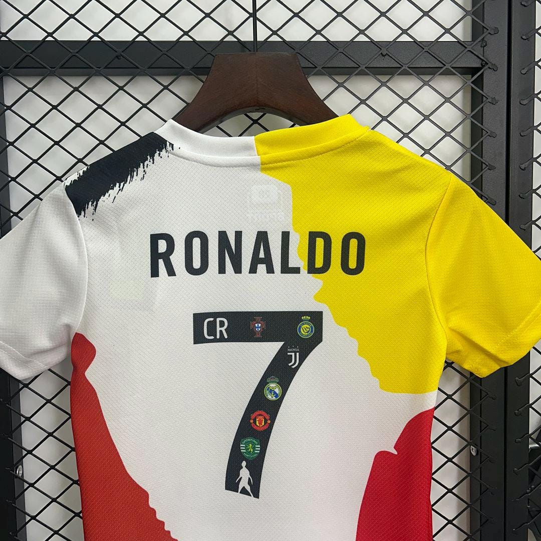 Cristiano Ronaldo Career Exclusive Edition Kit Jersey T-shirt | for Kid