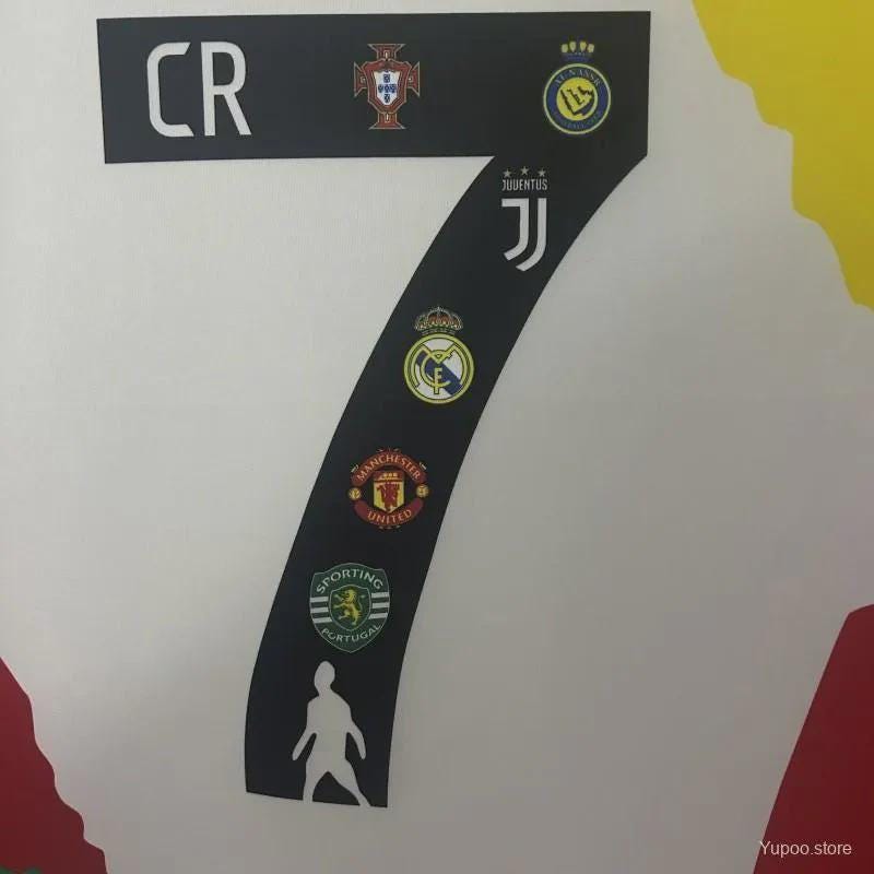 Cristiano Ronaldo Career Exclusive Edition Kit Jersey T-shirt | for Adult