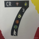 Cristiano Ronaldo Career Exclusive Edition Kit Jersey T-shirt | for Adult